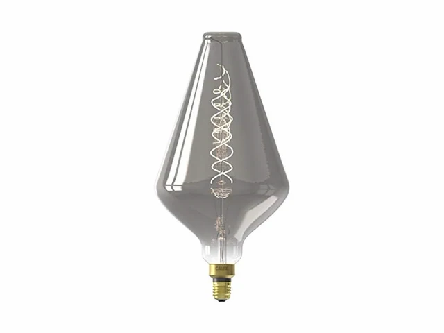 Calex vienna xxl titanium e27 led lamp filament lichtbron dimbaar 4w warm wit licht - afbeelding 1 van  3