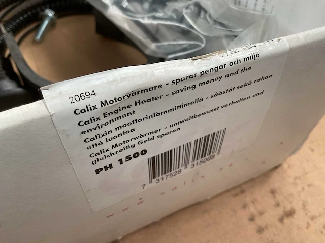 Calix ph 1500 230v engine heater - afbeelding 5 van  5
