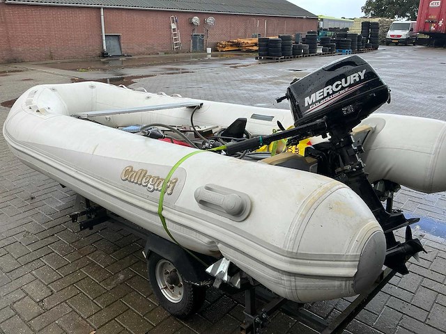 Callegari rubber boot & 2x buitenboordmotor - afbeelding 7 van  16
