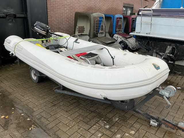 Callegari rubber boot & 2x buitenboordmotor - afbeelding 10 van  16