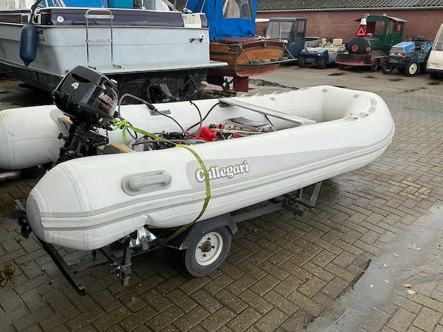 Callegari rubber boot & 2x buitenboordmotor - afbeelding 12 van  16