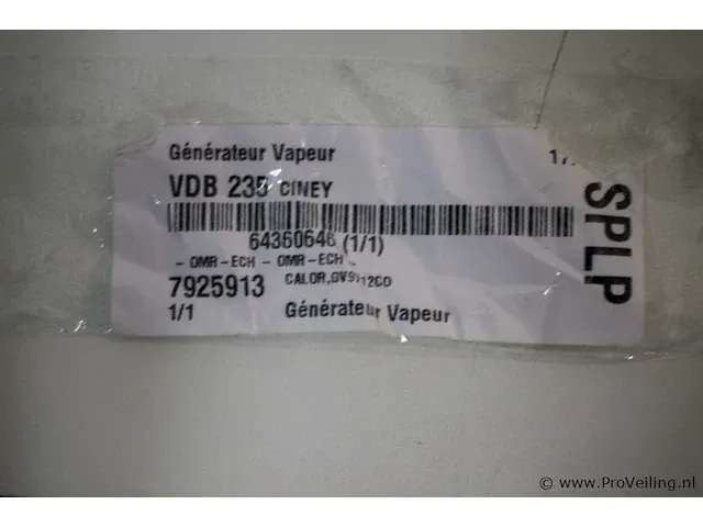 Calor gv9712co stoomgenerator - afbeelding 3 van  3