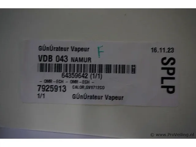 Calor gv9712co stoomgenerator - afbeelding 3 van  3