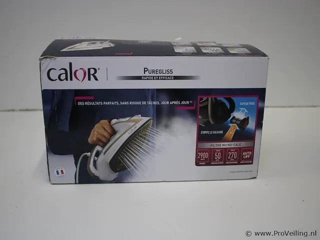 Calor puregliss fv8042 stoomstrijkijzer - afbeelding 4 van  5