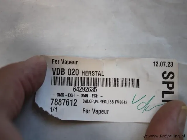 Calor puregliss fv8042 stoomstrijkijzer - afbeelding 5 van  5