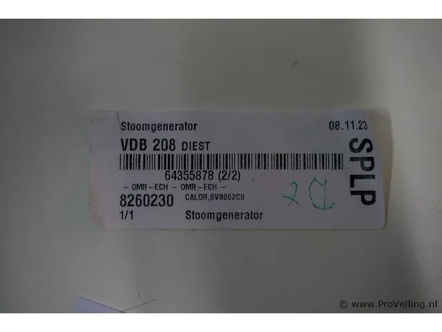 Calor sv8062c0 stoomgenerator - afbeelding 3 van  3