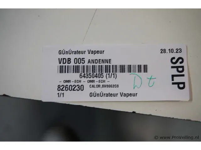 Calor sv8062c0 stoomgenerator - afbeelding 3 van  3