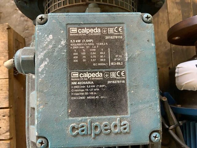 Calpeda centrifugaalpomp - afbeelding 2 van  2
