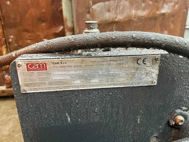 Cam - hfr22-c0-12 - roterende vorkenklem 360° - afbeelding 6 van  14