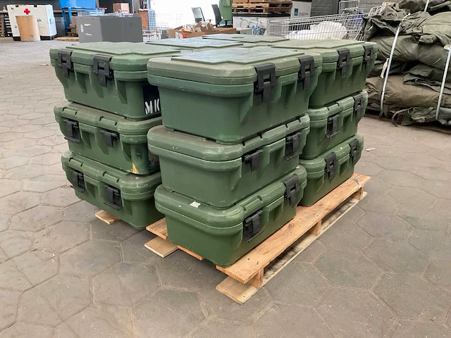 Cambro voedsel transportkisten (15x) - afbeelding 1 van  5