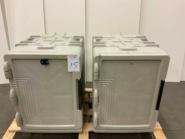 Cambro voedseltransport container (2x) - afbeelding 1 van  4