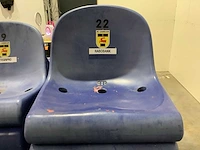 Cambuur tribune stoeltjes (52x) - afbeelding 4 van  5