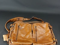 Camel aztec multi hoogwaardig lederen tas (nr.8024) - afbeelding 1 van  5