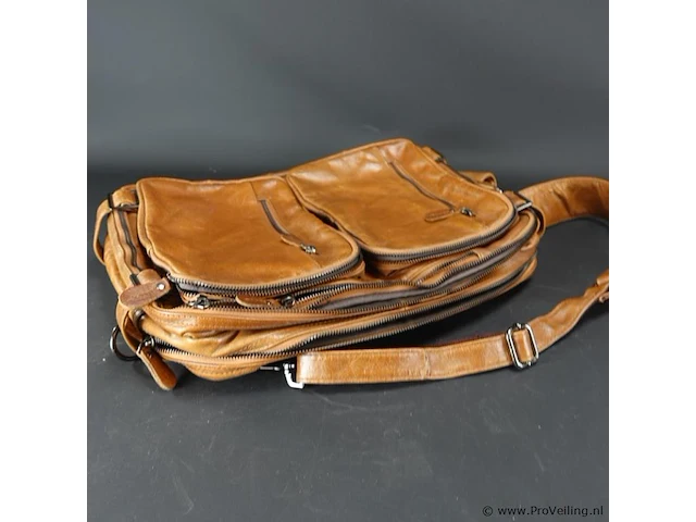 Camel aztec multi hoogwaardig lederen tas (nr.8024) - afbeelding 3 van  5