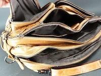 Camel aztec multi hoogwaardig lederen tas (nr.8024) - afbeelding 4 van  5