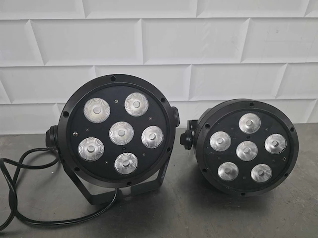 Cameo - root par 6 - led-spotlight (2x) - afbeelding 1 van  6