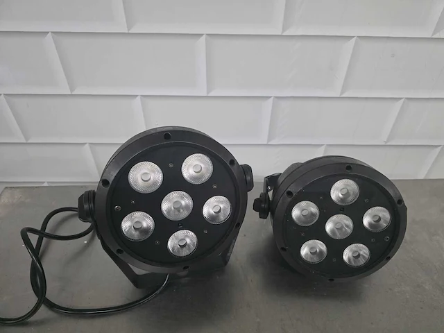 Cameo - root par 6 - led-spotlight (2x) - afbeelding 2 van  6