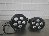 Cameo - root par 6 - led-spotlight (2x) - afbeelding 2 van  6