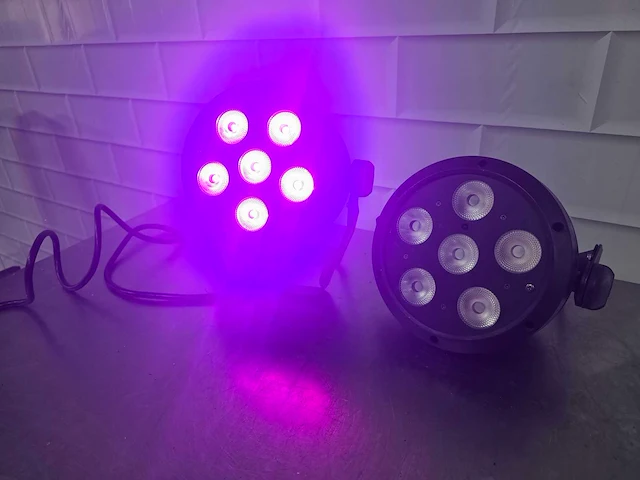 Cameo - root par 6 - led-spotlight (2x) - afbeelding 4 van  6