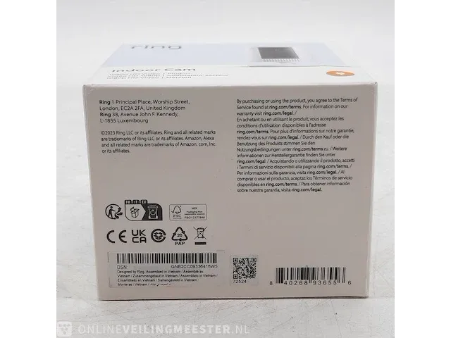 Camera ring, indoor cam - afbeelding 6 van  6