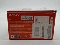 Camera sony, zv-1/bq - afbeelding 7 van  9