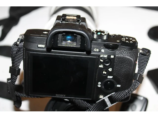 Cameratas met fotocamera sony a 7i ilce-7m2 ww328278 met fe 35 mm lens 3.5-5.5/28-70 oss, telezoomlens 70-2... - afbeelding 4 van  17