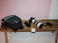 Cameratas met fotocamera sony a 7i ilce-7m2 ww328278 met fe 35 mm lens 3.5-5.5/28-70 oss, telezoomlens 70-2...