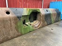 Camouflage kunstof barrière element (3x) - afbeelding 3 van  7