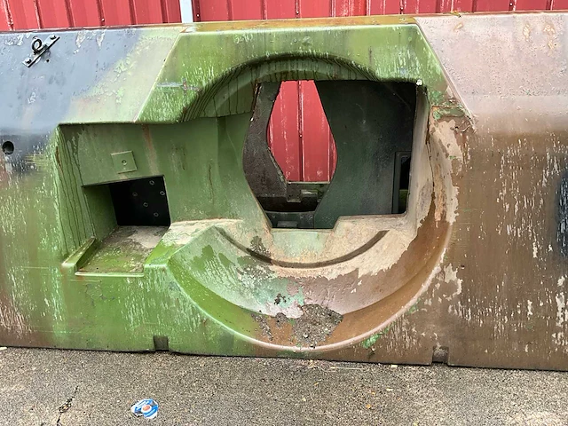 Camouflage kunstof barrière element (3x) - afbeelding 4 van  7
