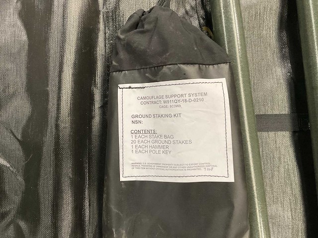 Camouflage support system set - afbeelding 5 van  5