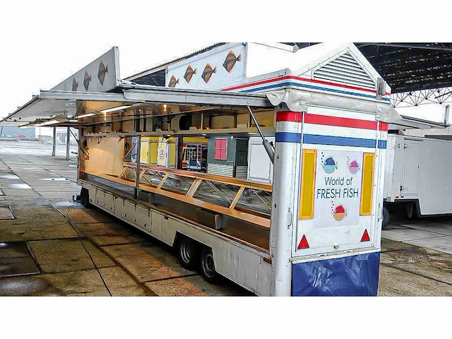 Campa markt verkoopwagen cp7200tt, wl-xd-28 - afbeelding 1 van  12