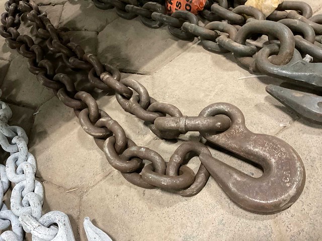 Campbell 5/8 16mm ketting met haak - afbeelding 1 van  3