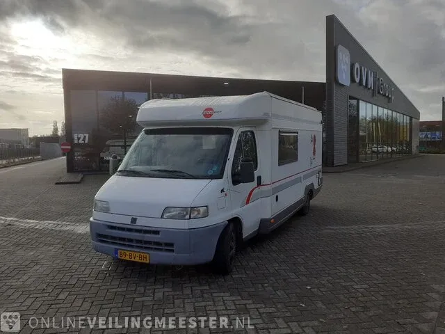 Camper fiat, 2,5, wit, bouwjaar 1996 - afbeelding 1 van  50