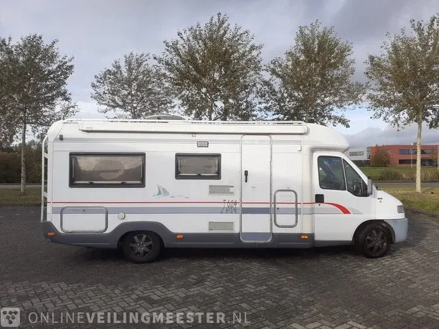 Camper fiat, 2,5, wit, bouwjaar 1996 - afbeelding 48 van  50