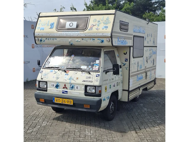 Camper mitsubishi, l 300, bouwjaar 1987 - afbeelding 1 van  40