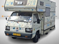 Camper mitsubishi, l 300 kampeerwagen, beige, bouwjaar 1987 - afbeelding 1 van  40
