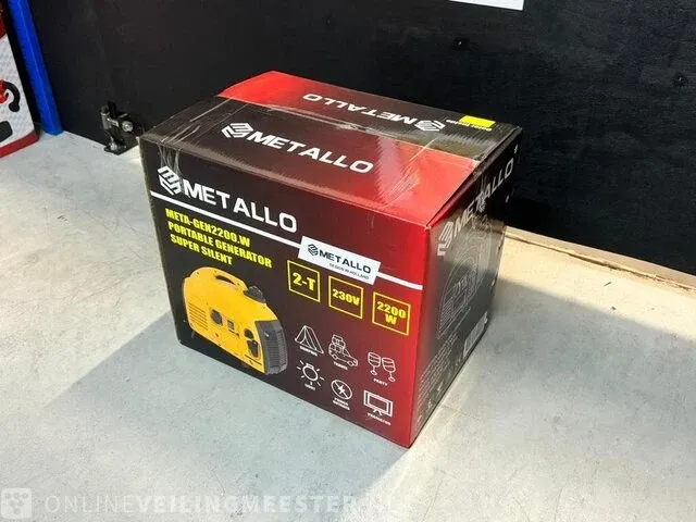 Camping generator metallo, meta-gen2200.w, bouwjaar 2023 - afbeelding 1 van  4