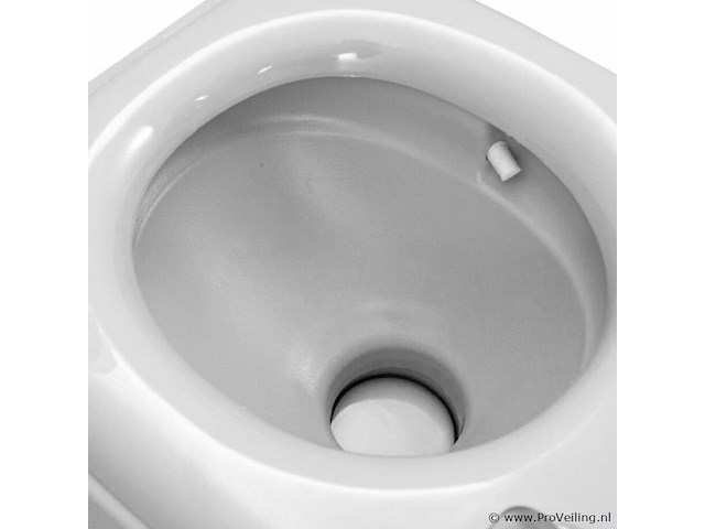 Campingtoilet / kampeer wc 20 liter 41,5 x 36,5 x 42cm - afbeelding 4 van  5