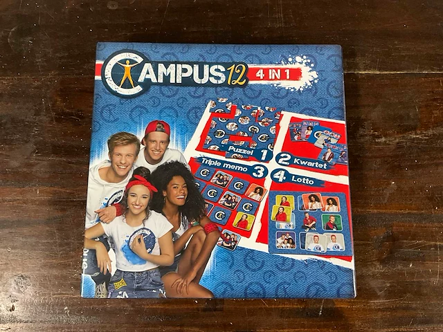 Campus12 4 in 1 spel (50x) - afbeelding 2 van  5