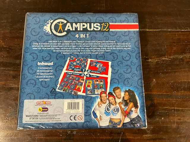 Campus12 4 in 1 spel (50x) - afbeelding 3 van  5