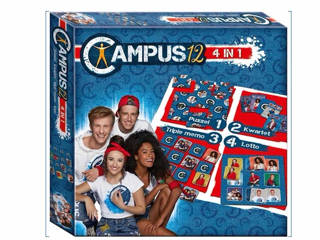 Campus12 4 in 1 spel (50x) - afbeelding 1 van  7