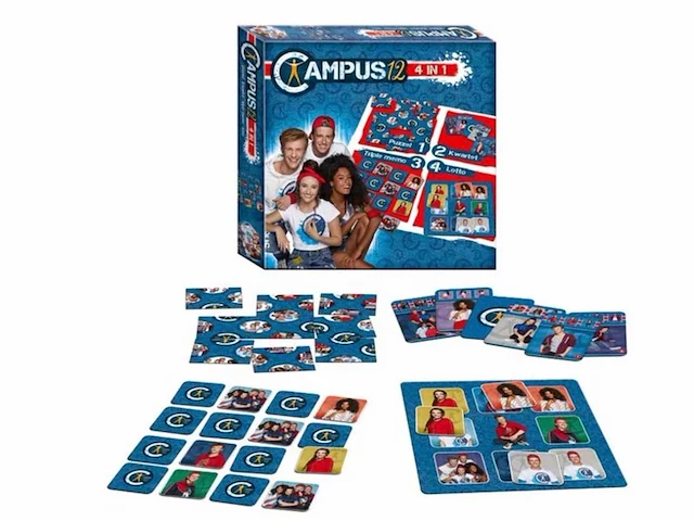 Campus12 4 in 1 spel (50x) - afbeelding 2 van  7