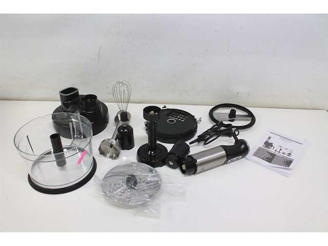 Camry cr 4623 handmixerset 1600w 2 l zwart - afbeelding 5 van  6