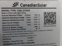 Canadian solar - cs3l-375ms - zonnepaneel (20x) - afbeelding 3 van  3