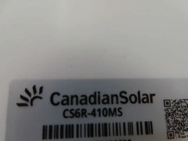 Canadian solar - cs6r-410ms - zonnepaneel (10x) - afbeelding 4 van  5