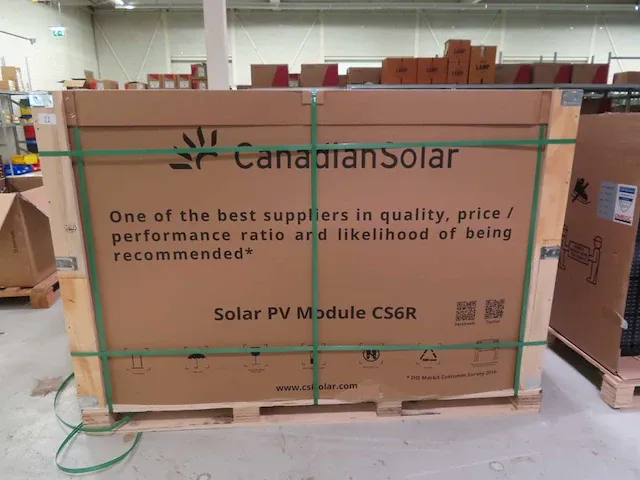 Canadian solar - cs6r-410ms mono black - zonnepaneel (35x) - afbeelding 1 van  6