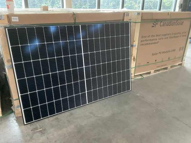 Canadian solar solar pv module cs6r-410ms zonnepaneel (12x) - afbeelding 1 van  9