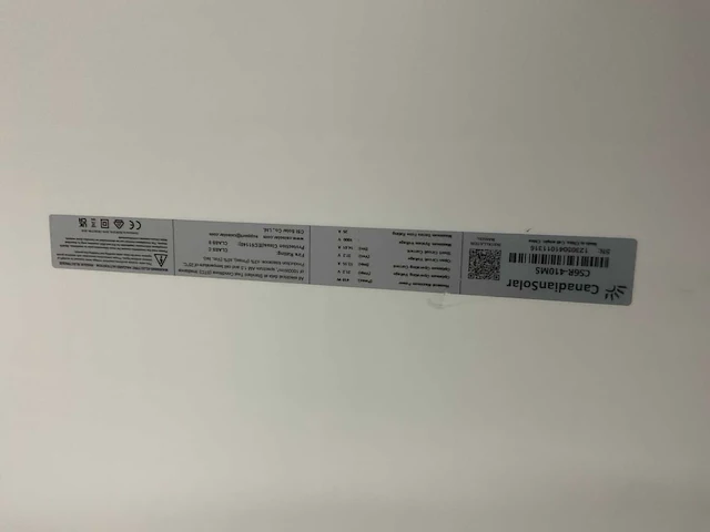 Canadian solar solar pv module cs6r-410ms zonnepaneel (26x) - afbeelding 2 van  5
