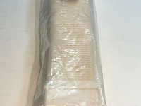 Canalit 942275 ac 125/75 fl w flexibele leidingstuk wit - 125x75 mm - afbeelding 2 van  3