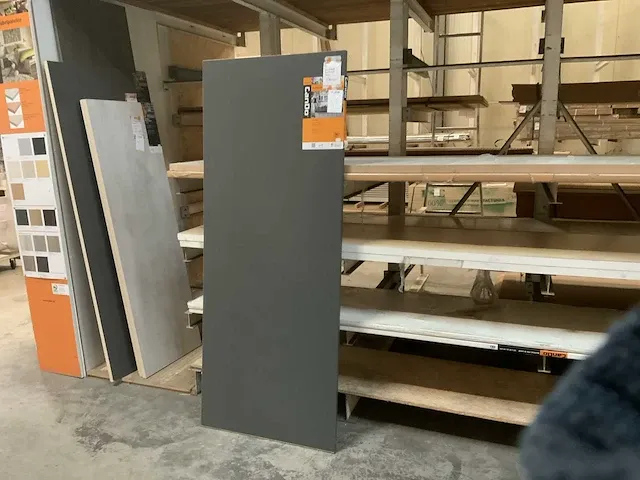 Cando antraciet meubelpaneel 30mm - afbeelding 1 van  4